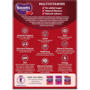 Bassetts Vitamins Adult Multivitamins 30 Pastilles Raspberry & Pomegranate Flavour