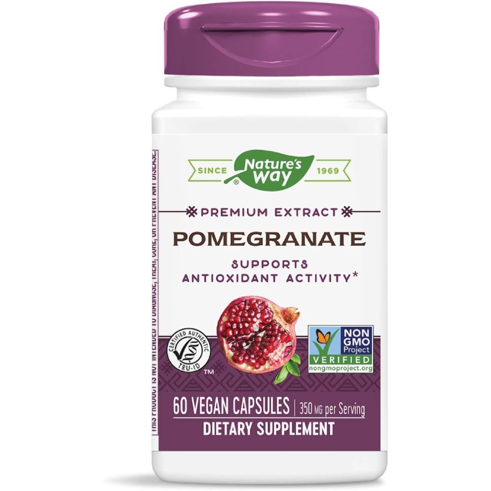 Nature's Way Pomegranate 350mg 60 Veg Caps