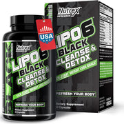 Nutrex Research Lipo 6 Black, Cleanse & Detox 60 capsules