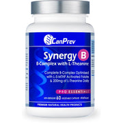 CanPrev Synergy B-Complex With L Theanine 200 mg 60 Veg Caps