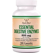 Double Wood Essential Digestive Enzymes 800mg 180 Caps
