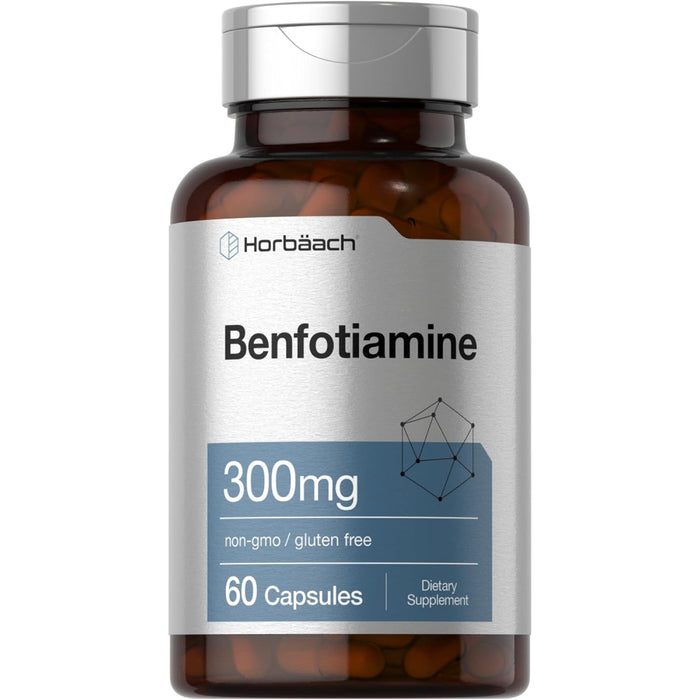 Horbaach Benfotiamine 300mg 60 Caps