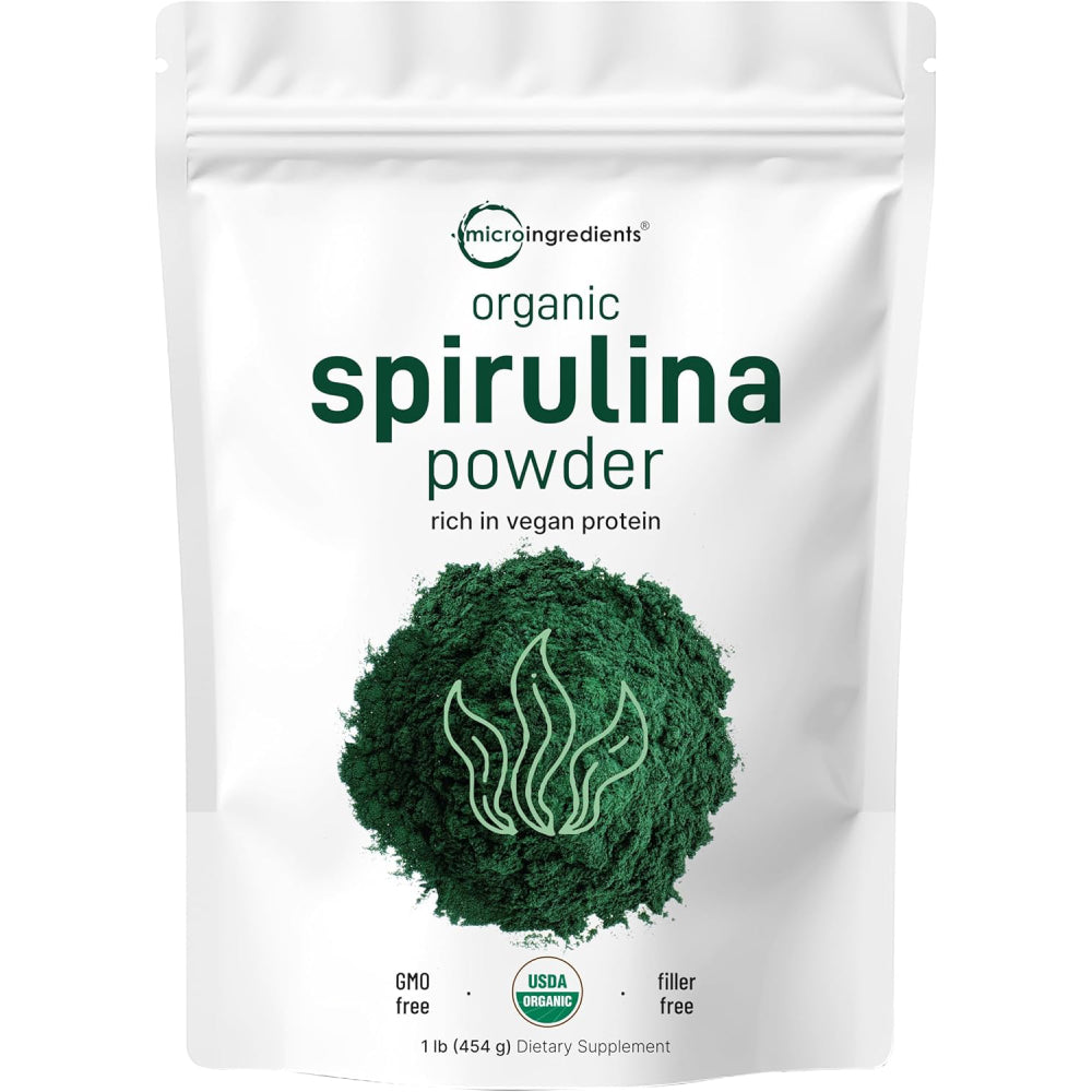 MicroIngredients Organic Spirulina Powder 454g
