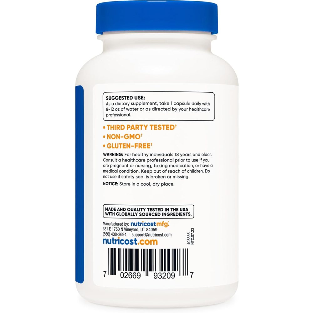 Nutricost TMG 750mg 120 Caps