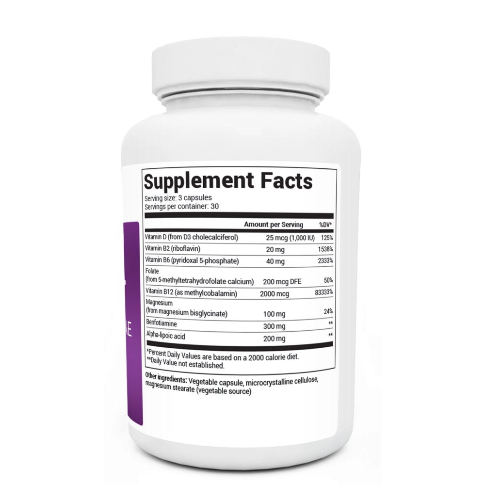 Dr Berg Nerve Support With Benfotiamine 90 cap