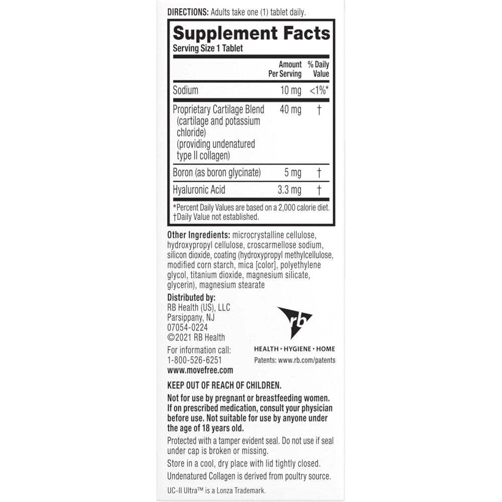 move free ultra 3X triple action 75 tablets