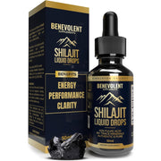 Benevolent Shilajit liquid drops with trace minerals 50ml