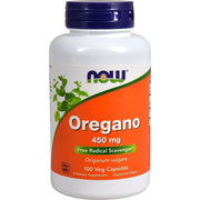 Nowfoods Oregano leaf 450mg 100 Veg Caps
