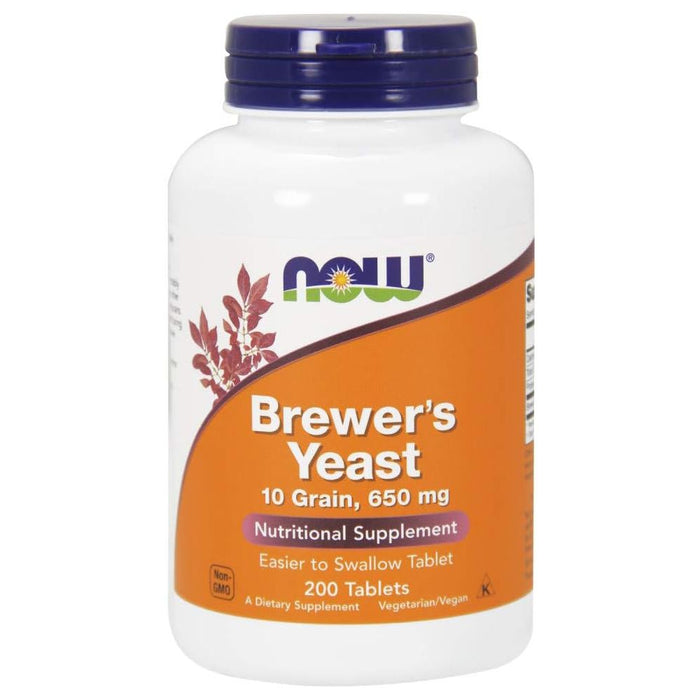 Now foods Brewer's Yeast 650mg 200 tabs