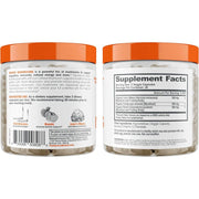 The Genius Brand Genius Lions Mane Support Foucs & Memory & Mood 120 Veg Caps