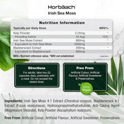Horbaach Irish Sea Moss & Bladderwrack 4000 mg 60 Veg Caps
