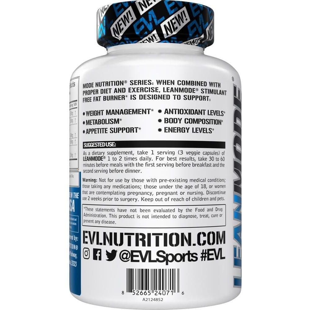 Evlution Nutrition Lean Mode 150 Veg Caps