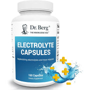 Dr Berg Electrolyte Replenishing Electrolytes and Trace Minerals for Liquids Balance in The Body 160 Caps