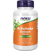 Now Foods Artichoke Extract 450mg Supports liver health and natural detoxification 90 Veg Caps