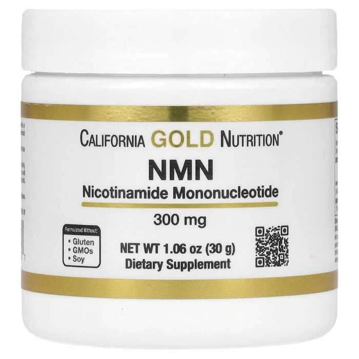 California gold nutrition NMN Nicotinamide Mononucleotide 300mg 30g