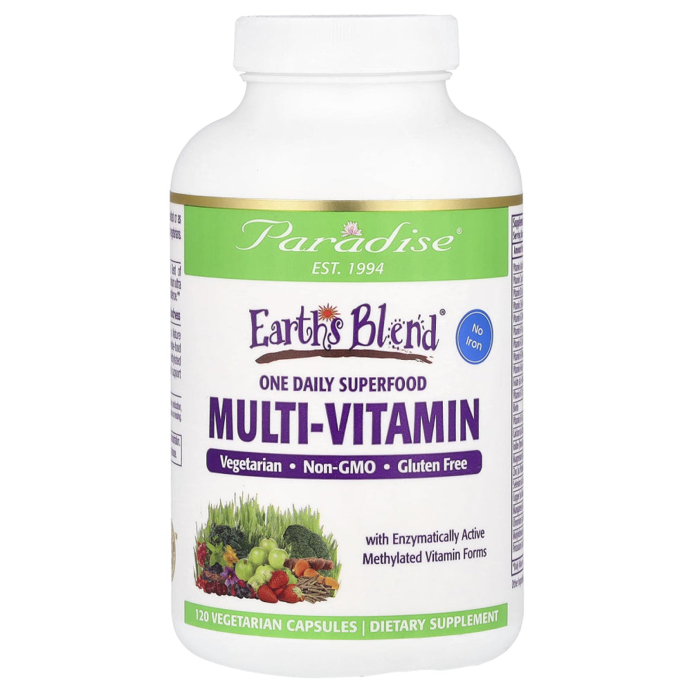 Paradise Earth Blend Multivitamin 120 Veg Caps