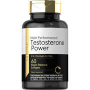 Carlyle Male Performance Testosterone Powerful Formula 60 Softgels