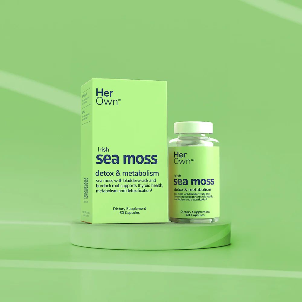 Her Own Irish Sea moss Detox & Metabolism 60 caps