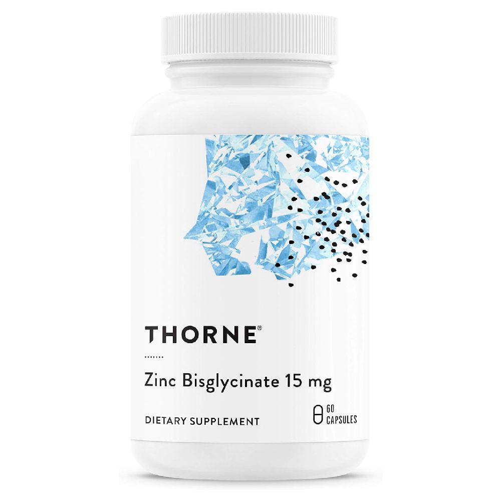 Thorne Zinc bisglycinate 15 ml 60 Capsules