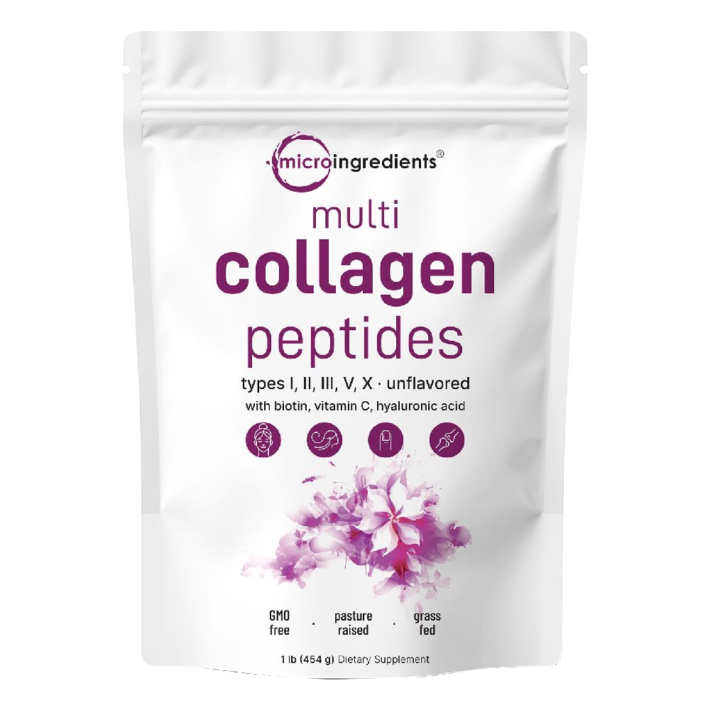 Microingredients Multi Collagen peptides 454g