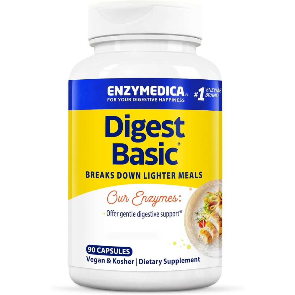Enzymedica, Digest Basic + Probiotics, 90 Capsules