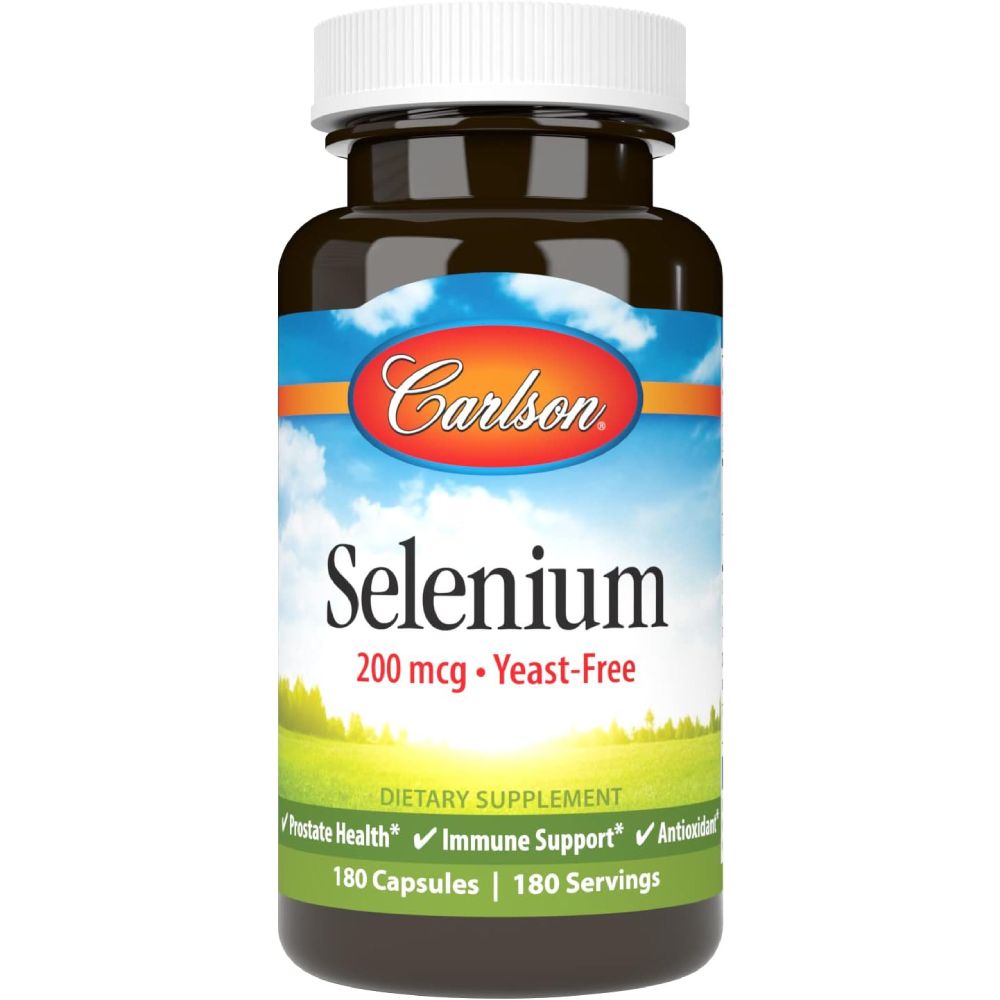 Carlson Selenium 200 mcg 60 capsules