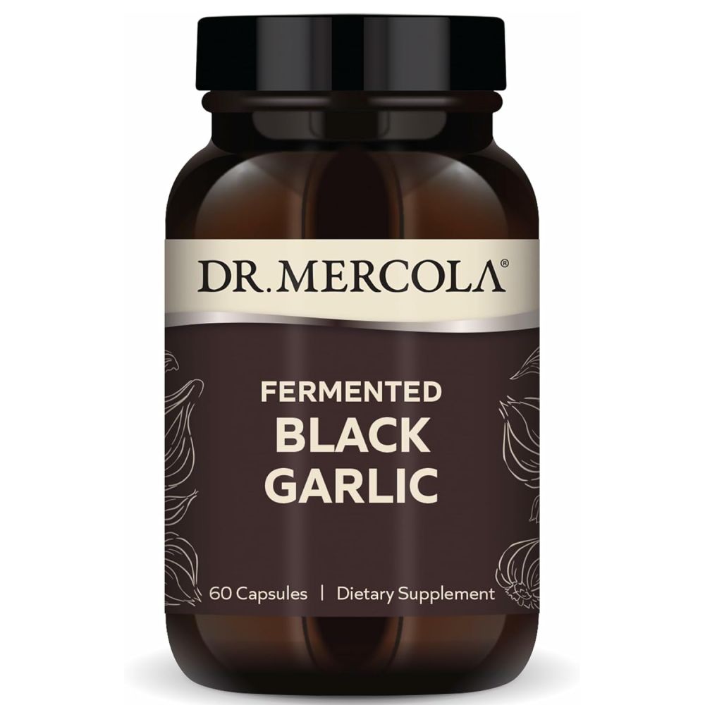Dr Mercola fremented black garlic 60 caps