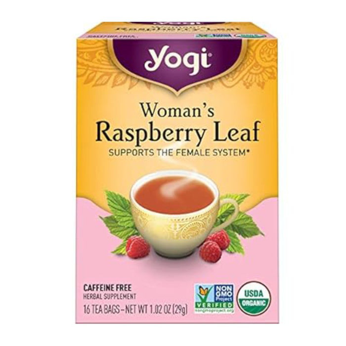 Yogi tea Raspberry Leaf 16 tea bags . Default Size