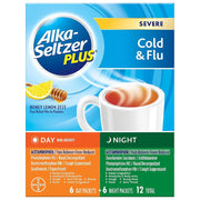 Alka-Seltzer Severe Cold & Flu – 12 Packets