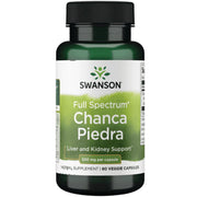 ٍSwanson Full Spectrum Chanca Piedra Liver & Kidney Support 500mg 60 Capsules