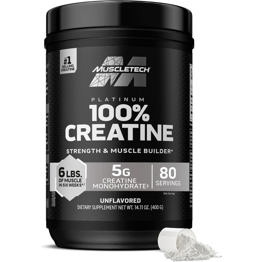 Muscletech platinum creatine - Enhance Muscle Strength & Increase Athletic Performance 400g