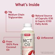 Jarrow Formulas MCT Oil - 20 fl oz (591 ml)