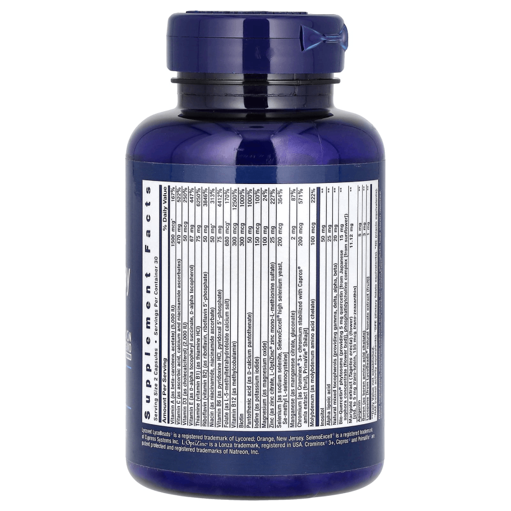 Life Extension Two Per Day 120 Capsules