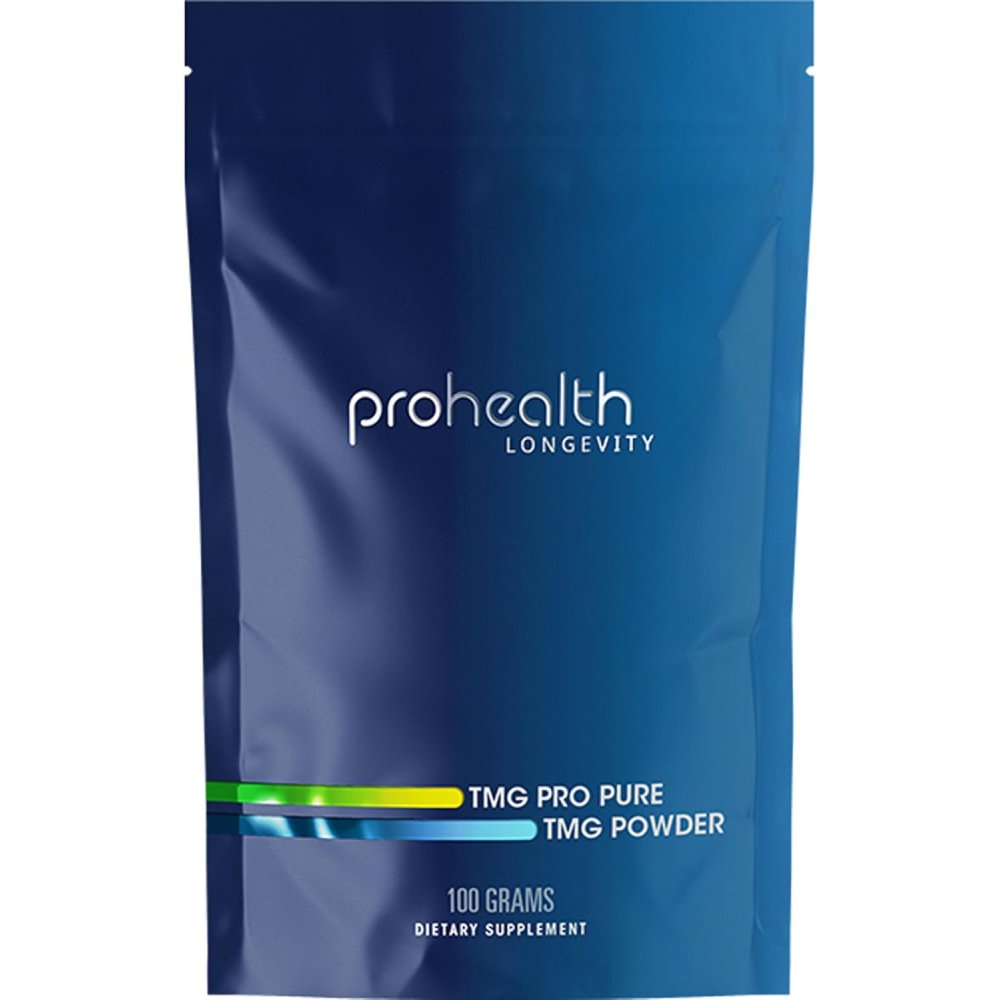 ProHealth Longevity Tmg Pro Pure Powder1000mg Supports Methylation, Heart Health, and Liver Function 100g