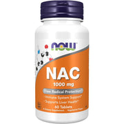 Now Foods Nac 1000mg Immune System Support & LIver Health 60 Tabs