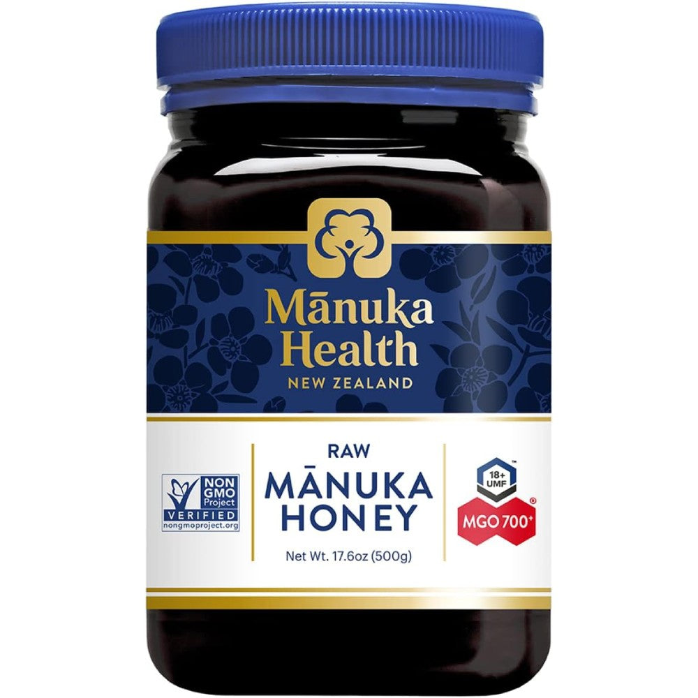 Manuka Health Manuka Honey UMF18 + MGO 700+ Support Immunity, Digestion, and Overall Well-Being. 500g