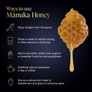 Manuka Health Manuka Honey UMF18 + MGO 700+ Support Immunity, Digestion, and Overall Well-Being. 500g