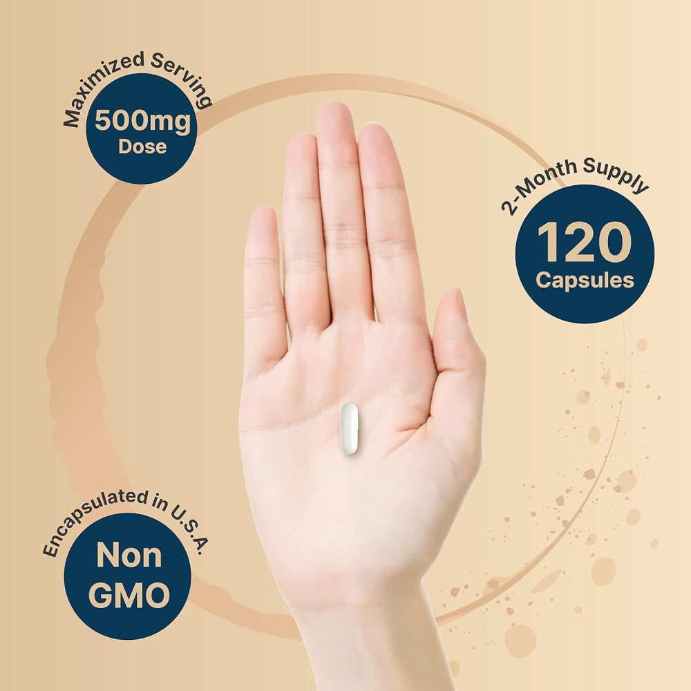 Naturebell Citicoline 500mg To Support Brain Health, Memory, and Cognitive Performance 120 caps