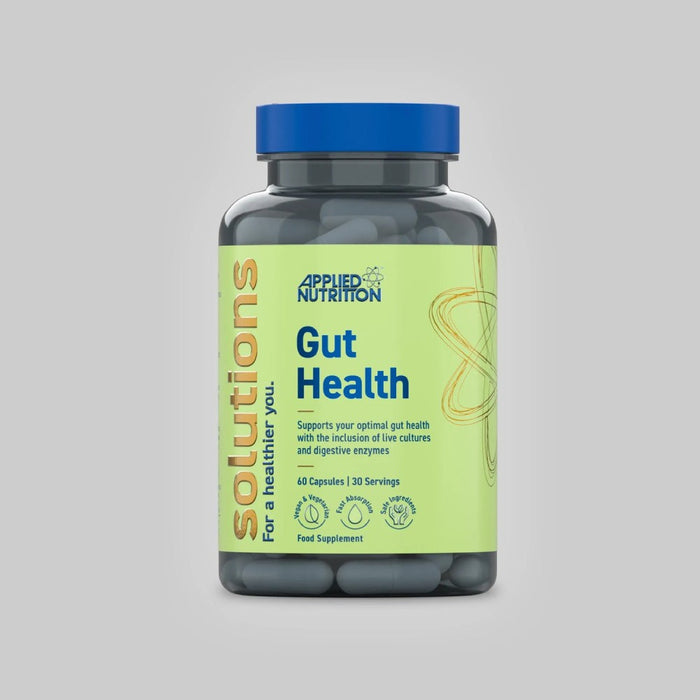 Applied Nutrition Gut Health To Support Digestive Wellness and Gut Balance 60 Capsules