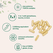 MicroIngredients Tudca 2000mg Support Liver Health, Detoxification, and Overall Digestive Function 240 Caps