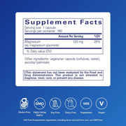 Pure Encapsulations Magnesium Glycinate Supports Stress Relief, Sleep, Heart, Nerves, Muscles, and Metabolism 180 Capsules