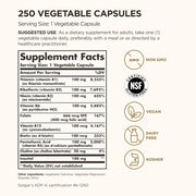 Solgar B complex 100 Support To Help Your Body Convert Food Into Fuel and Maintain Mental Focus and Emotional Well-Being 100 Veg Caps