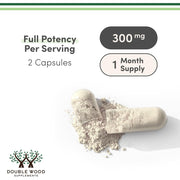 Double Wood Phosphatidylserine It Helps To Boost Memory, Reduce Mental Stress, and Improve Daily Mental Performance 300mg 120 Caps