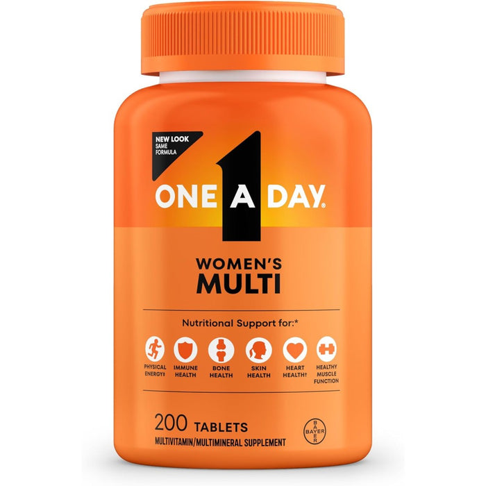 One A Day Womens Multivitmain 200 Tablets