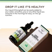 Double Wood Liquid Chlorophyll 1500mg To Support Overall Health and Enhance Daily Energy and Vitality 60ml