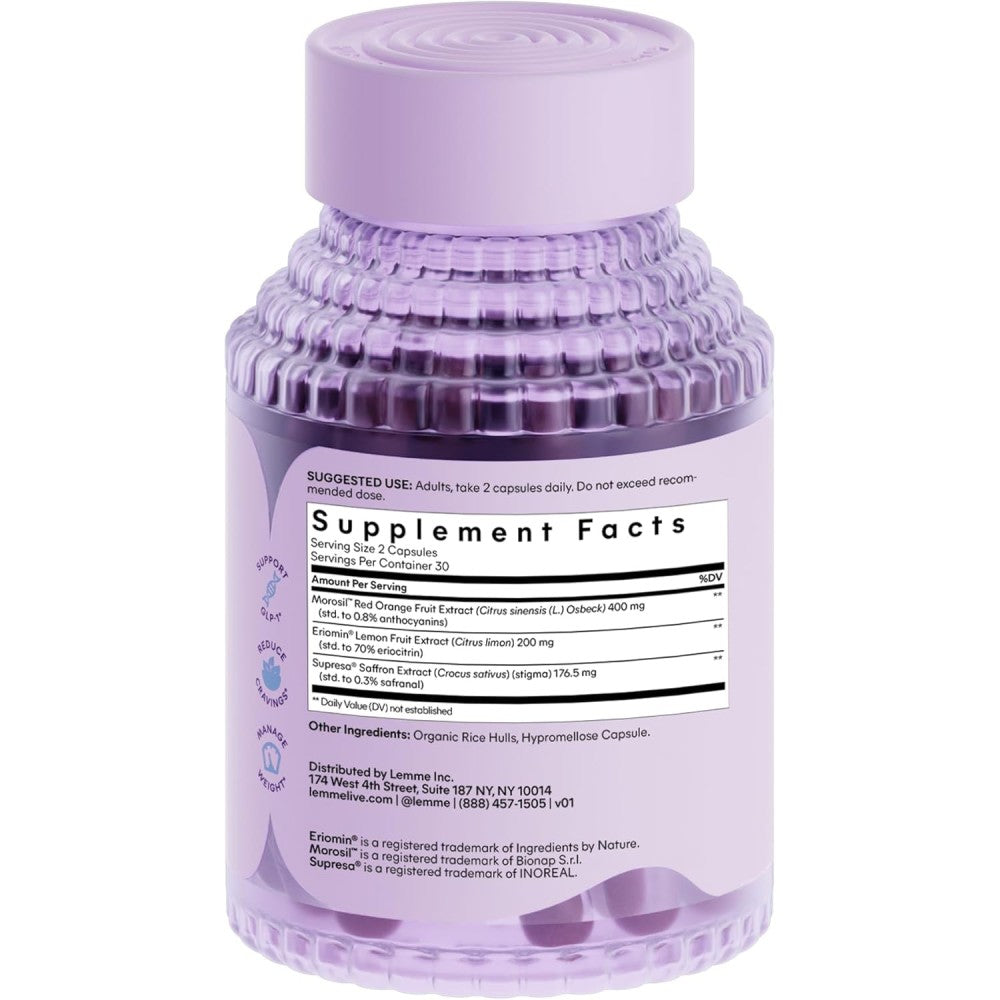 Lemme Glp 1 Daily To Support Safe, Natural, and Effective Weight Management 60 Caps