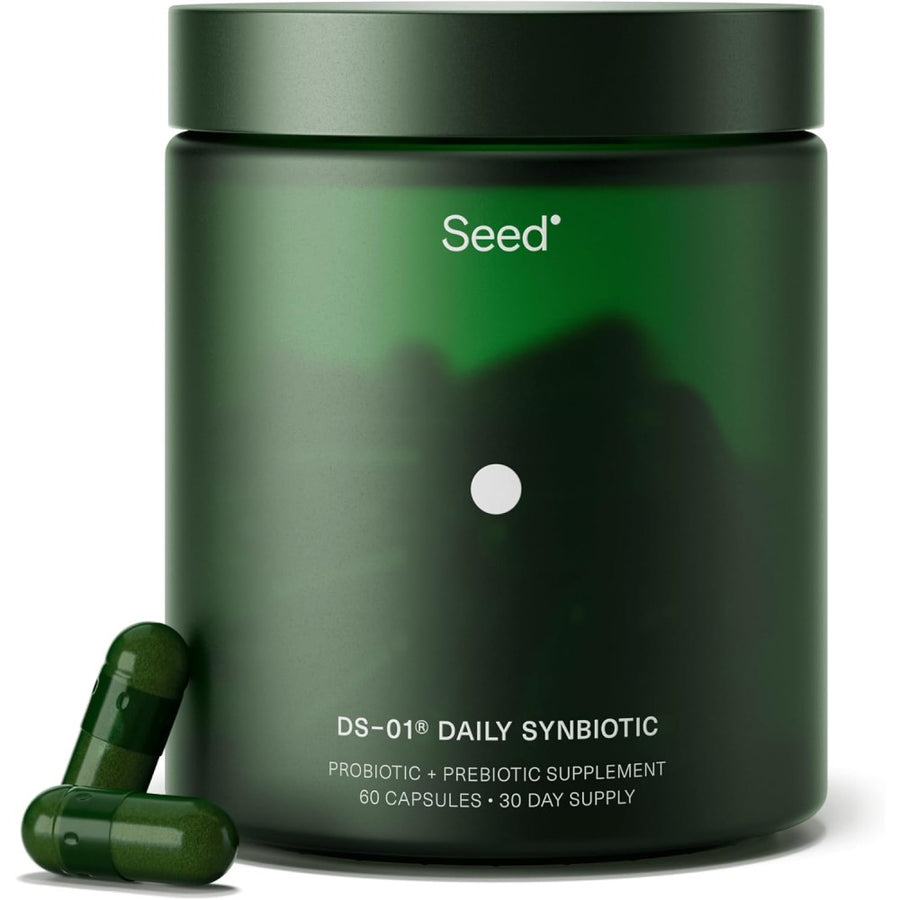 Seed Gut + Whole Body Health Daily Synbiotic 53.6 Billion Afu To Support Digestive Health, Immunity, and Overall Wellness 60 Caps