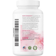 Microingredients Myo & D Chiro Inositol 2050mg Helping Support Blood Sugar Balance, Ovarian Health, and Overall Bodily Functions 240 Veg Caps