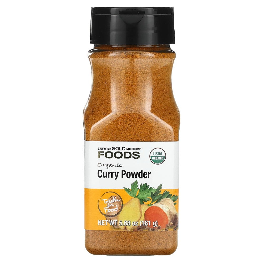 California Gold Nutrition Organic Curry Powder 161g