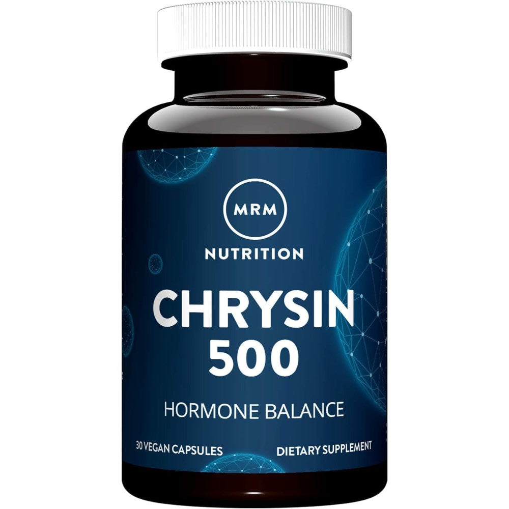 Mrm Nutrition Chrysin 500mg To Support Hormonal Balance and Enhance Physical Performance 30 Veg Caps